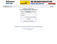 Tablet Screenshot of forum.fdealerco-op.com